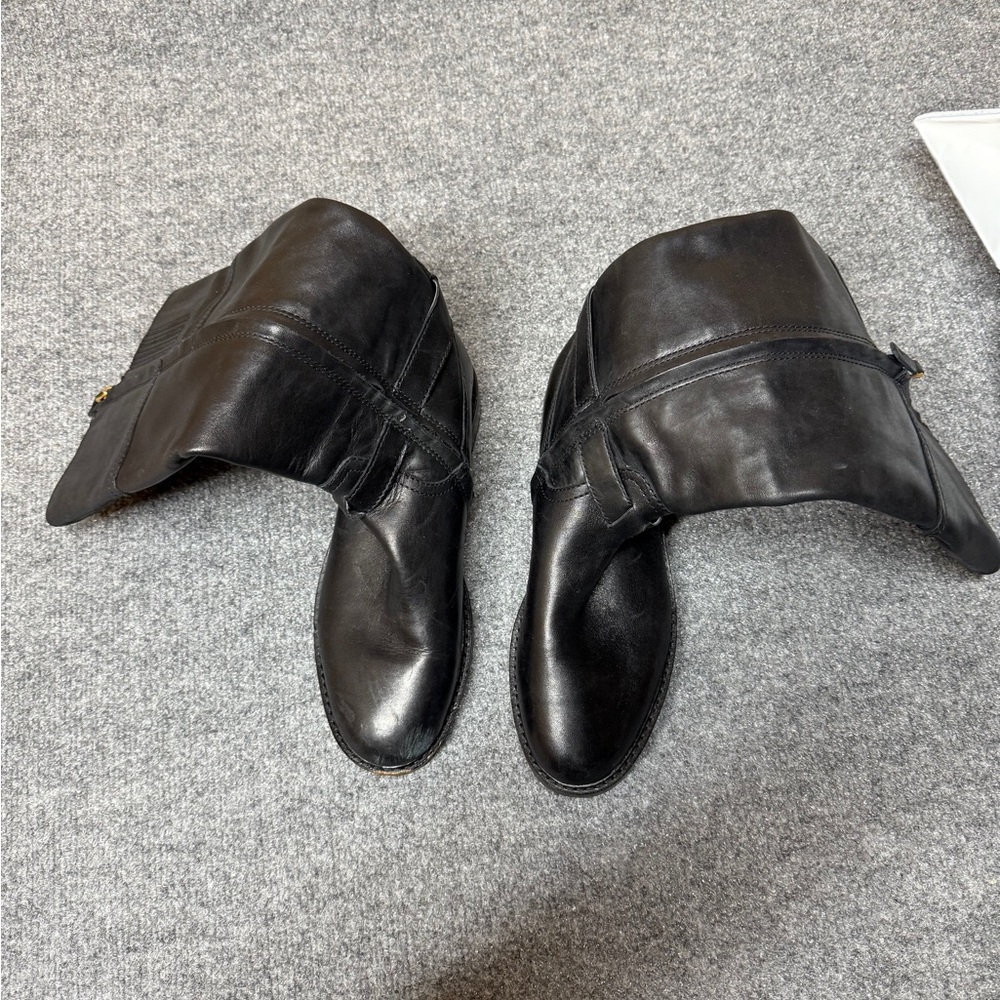 Lauren Ralph Lauren Black Leather womens Boots